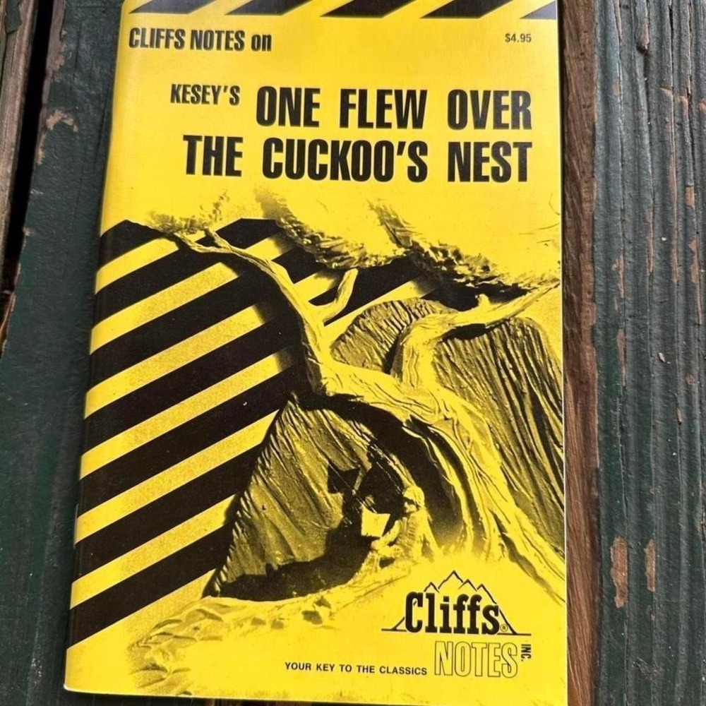 Cliffs Notes One Flew Over the Cuckoo's Nest Ken Kesey Study Guide 1998 Printing